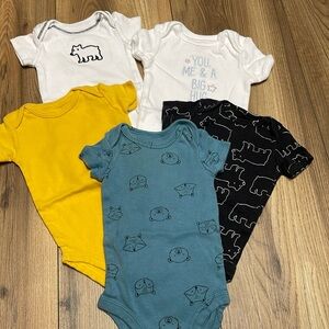 Carters baby boy short sleeve bundle